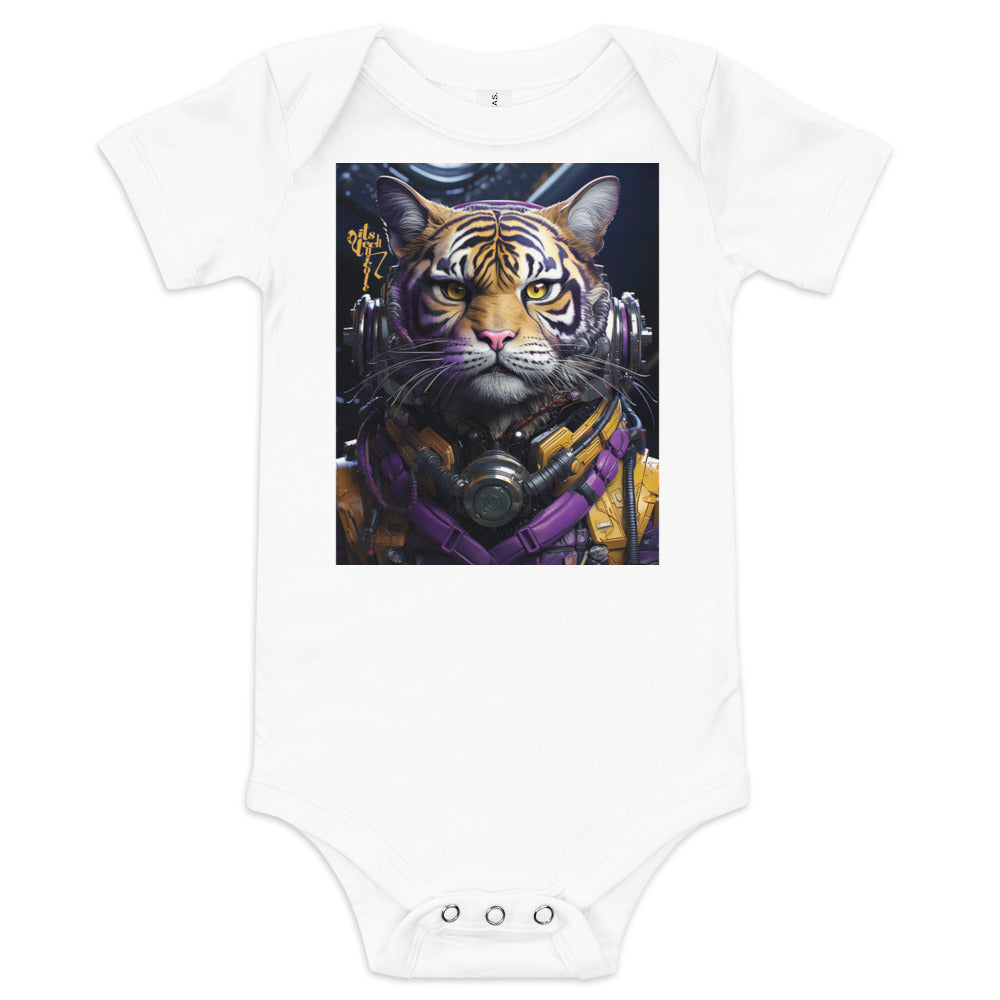 Futuristic Tiger Onesie