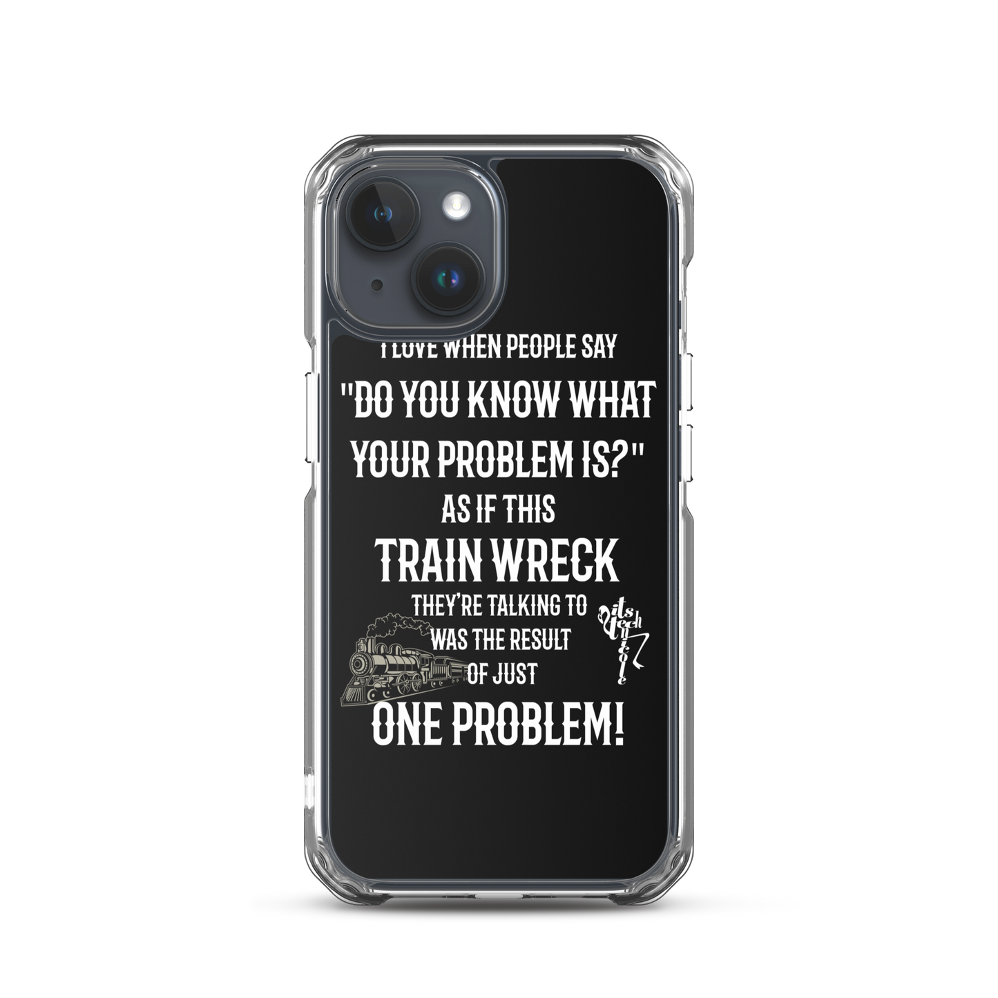 Train Wreck iPhone Case