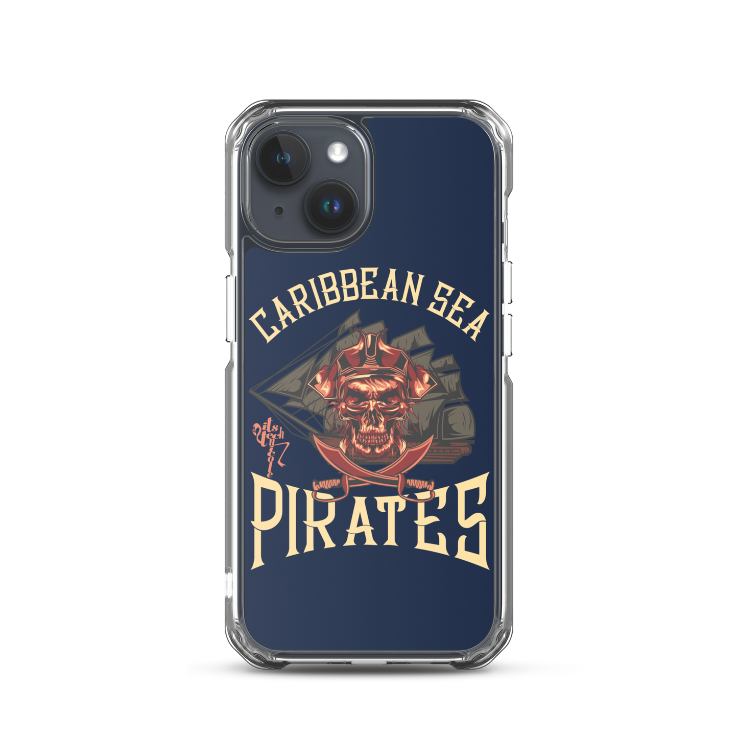 Caribbean Sea Pirates iPhone Case