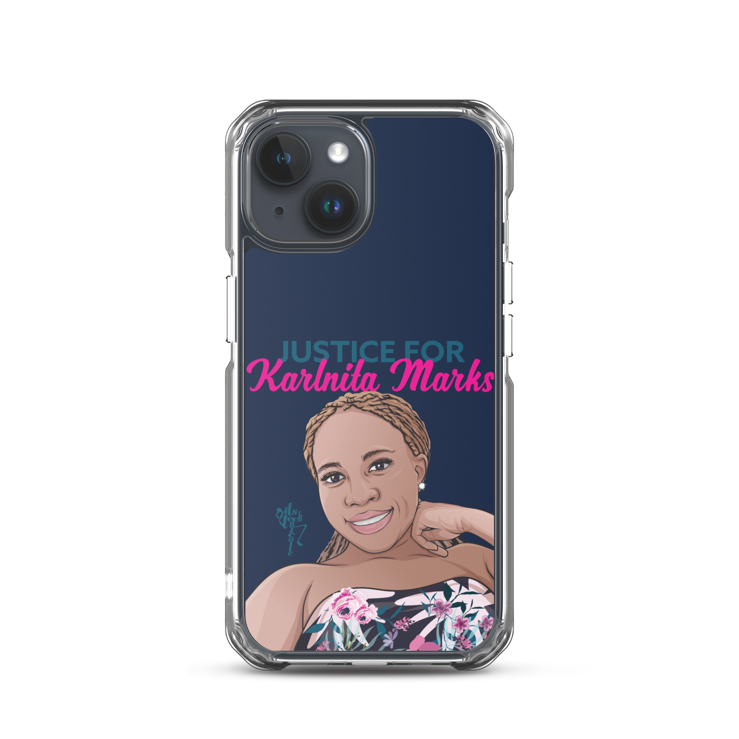 Justice for Karlnita Marks Series 2 iPhone Case