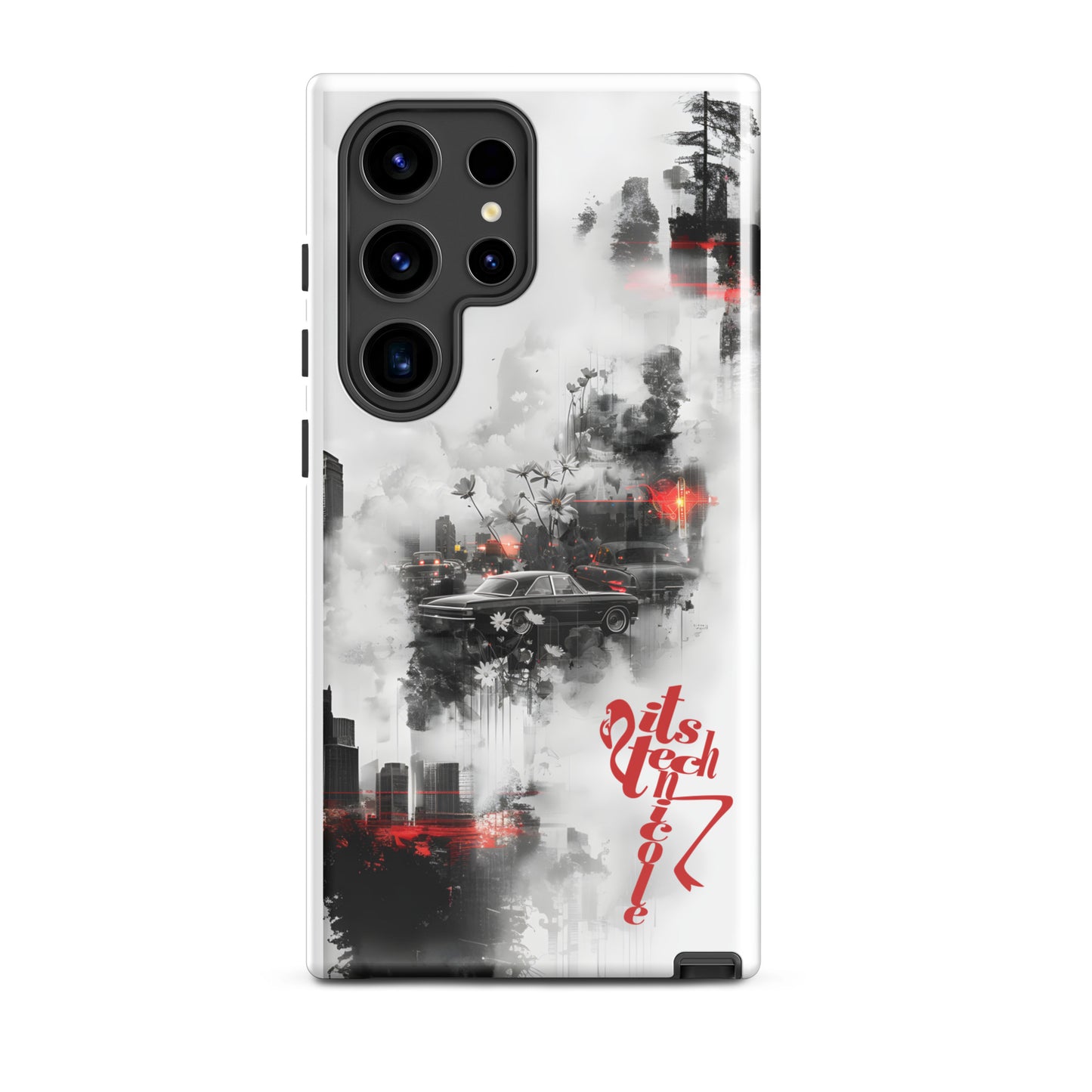 Black and White Retro Aesthetic CaseTough case for Samsung®