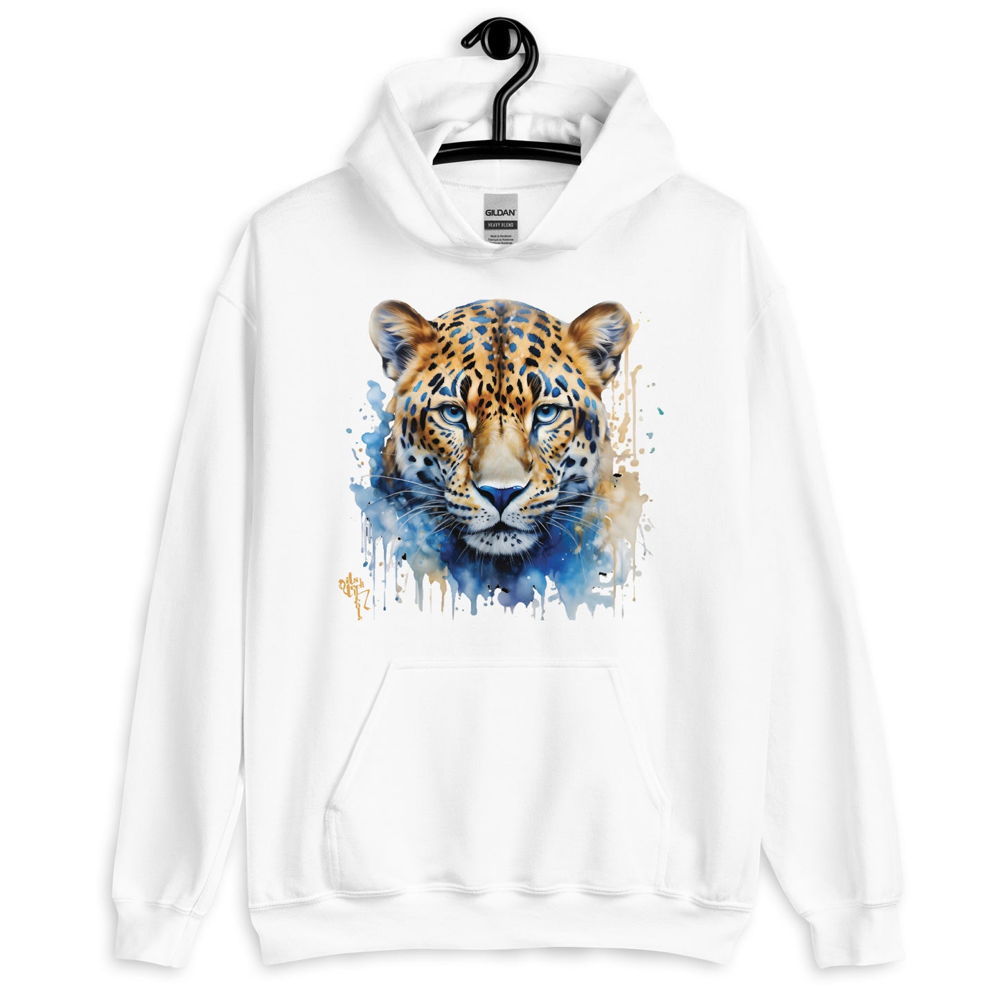 Jaguar Splash Art 1 Unisex Hoodie