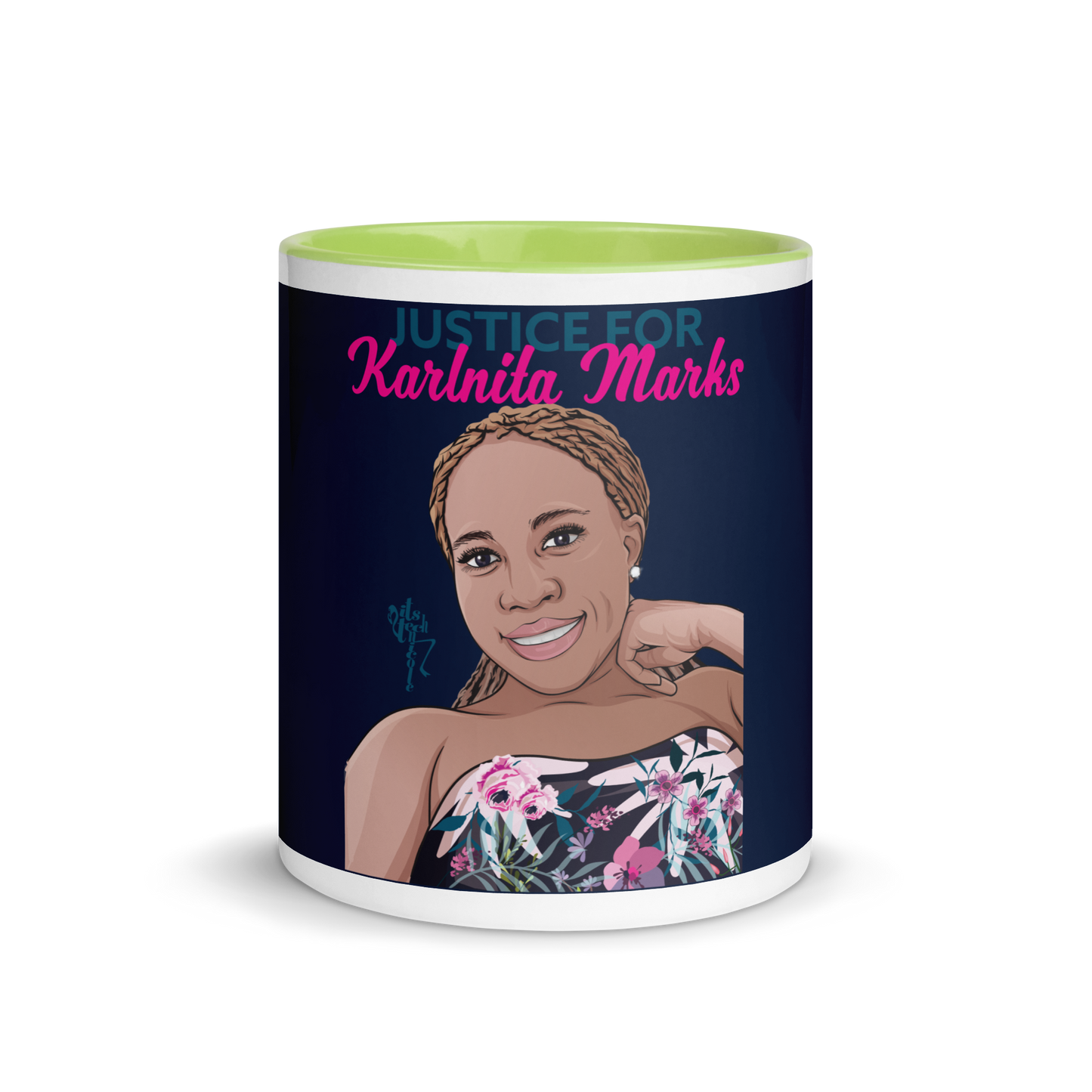 Justice for Karlnita Marks Series 2 Mug with Color Inside