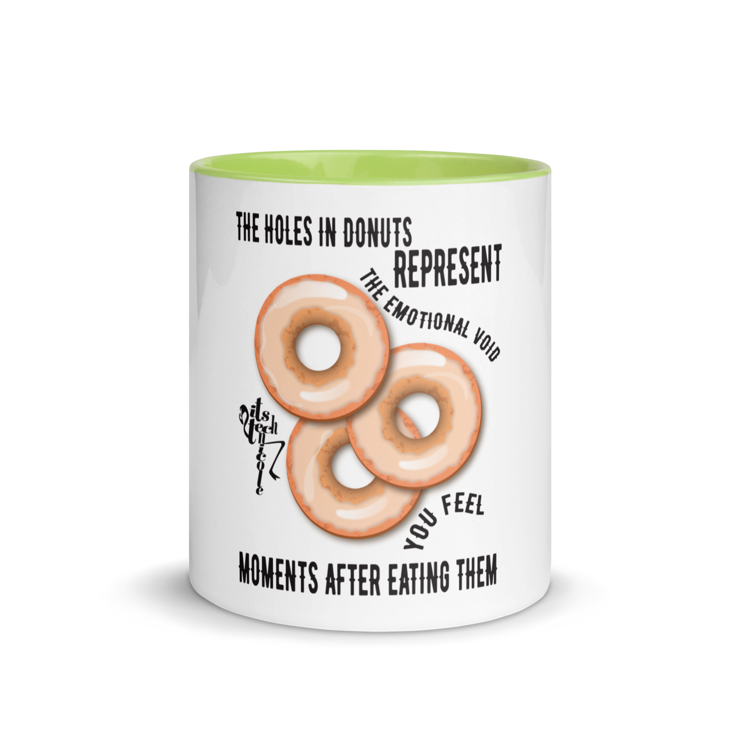 Donut Holes Mug with Color Inside