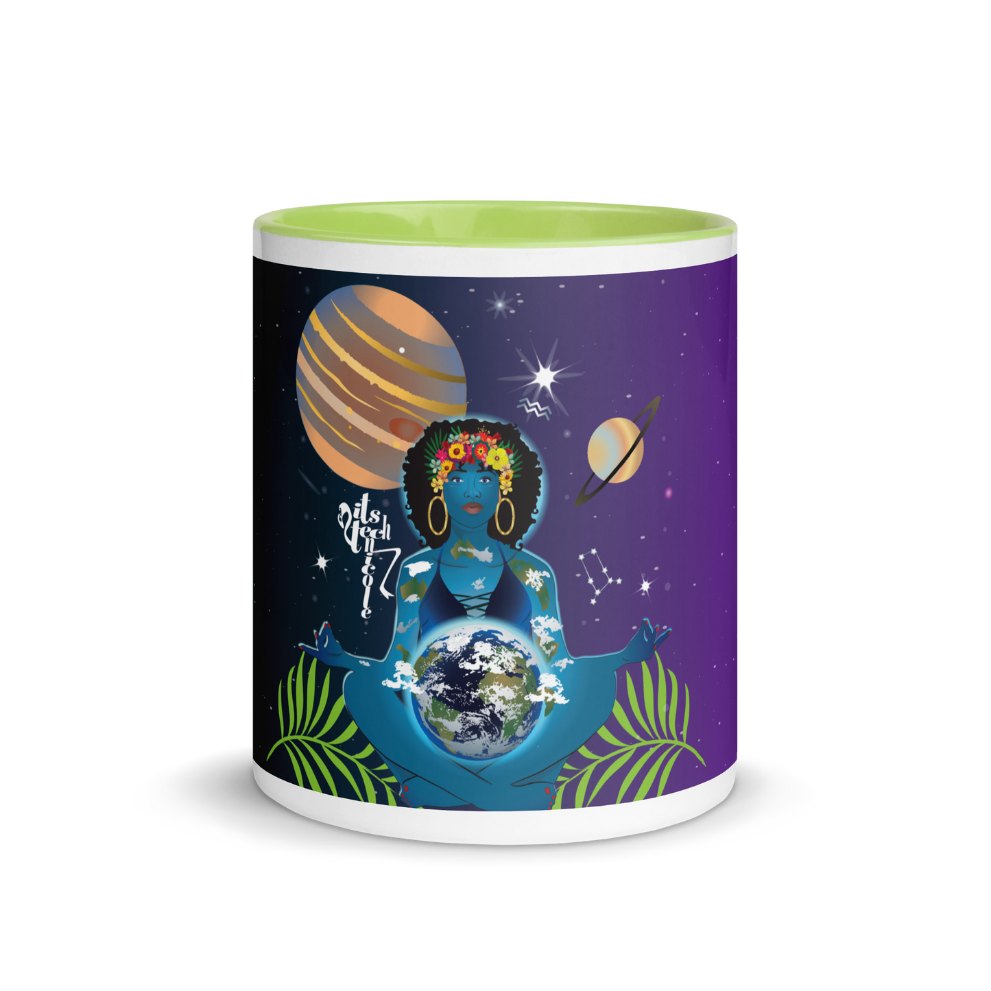 Mother Earth Mug with Color Inside