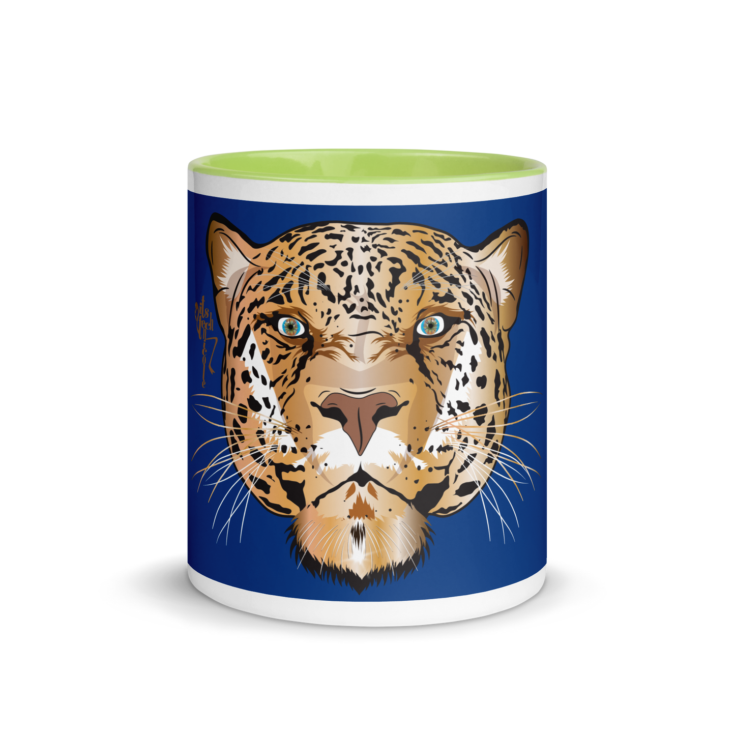 Jaguar Mug with Color Inside