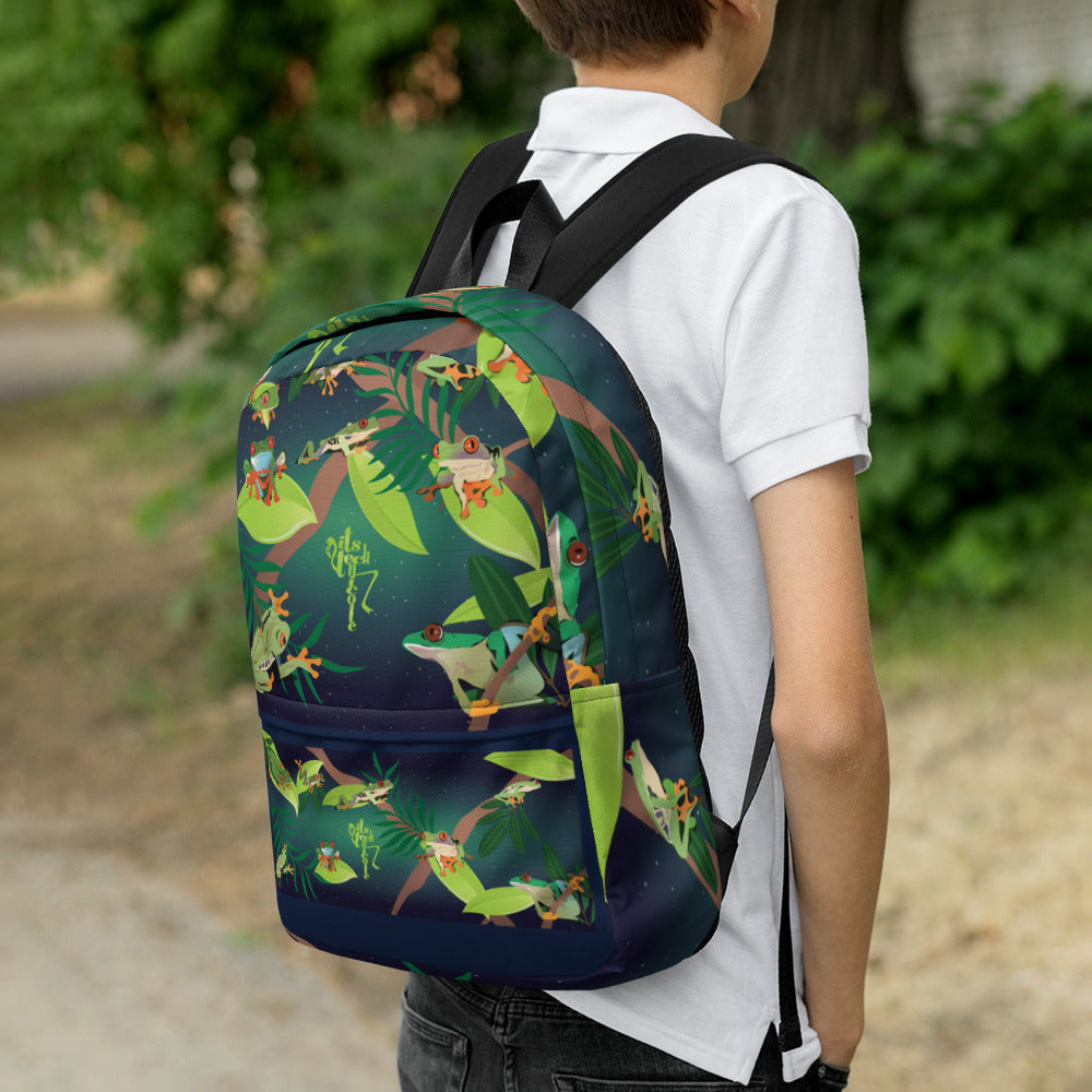 Red-Eyed Tree Frog Series 8 Backpack