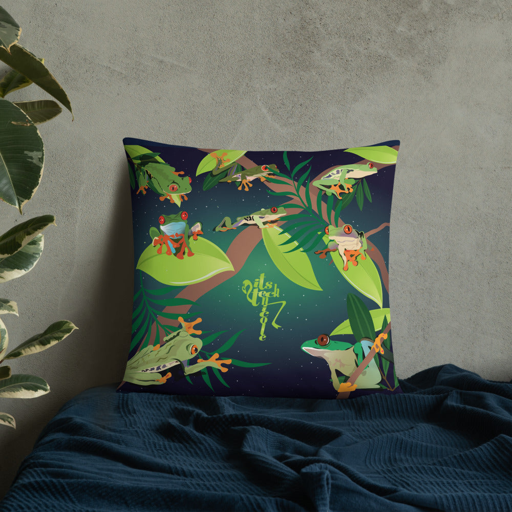 Red-Eyed Tree Frog Series 8 Pillow