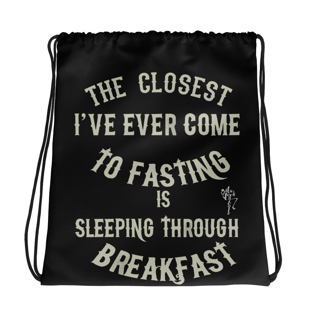 Fasting Drawstring bag