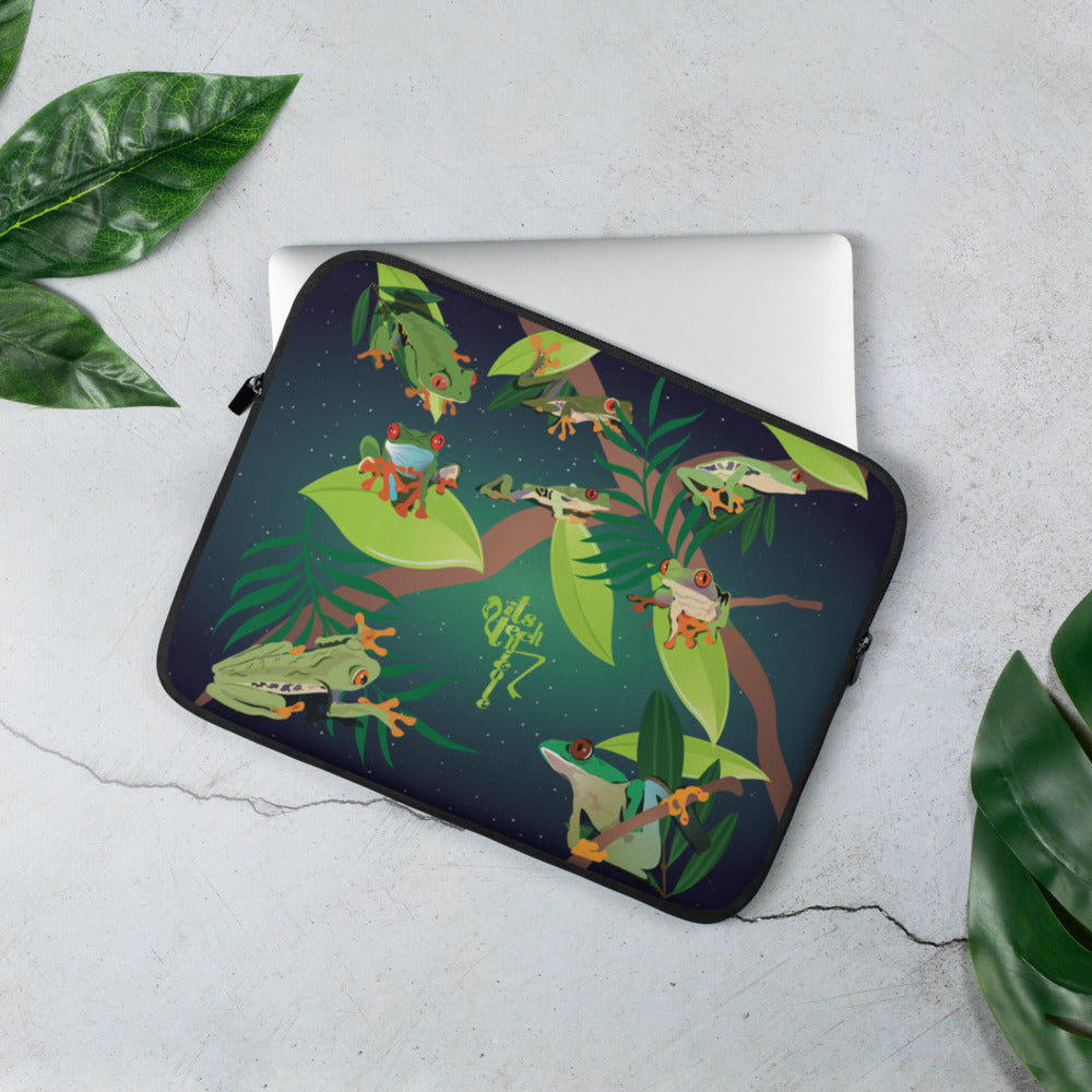 Red-Eyed Tree Frog Series 8 Laptop Sleeve