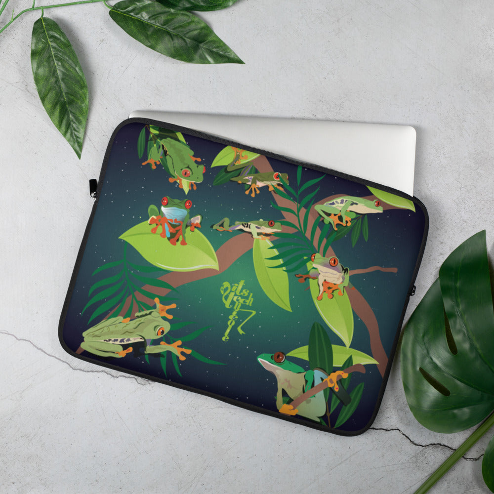 Red-Eyed Tree Frog Series 8 Laptop Sleeve
