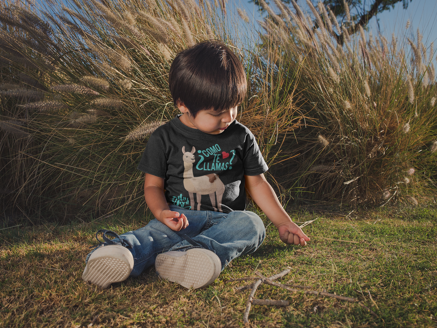 Como Te Llamas Toddler Short Sleeve Tee
