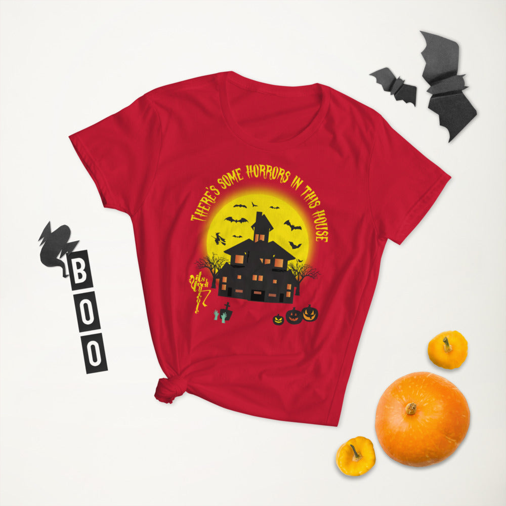 There's Some Horrors in this House....Women's short sleeve t-shirt