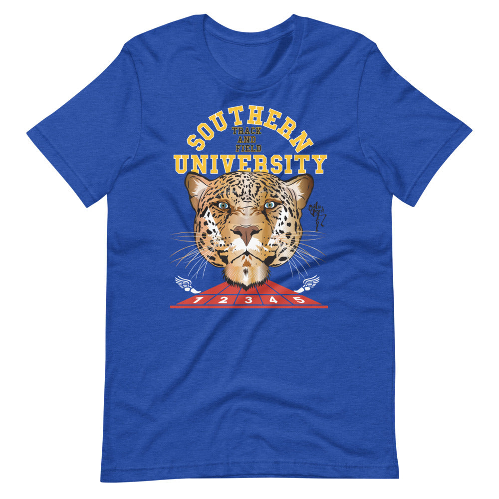 Southern University Track Short-Sleeve Unisex T-Shirt