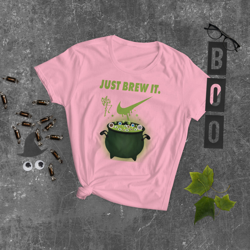 Just Brew It! Women's short sleeve t-shirt