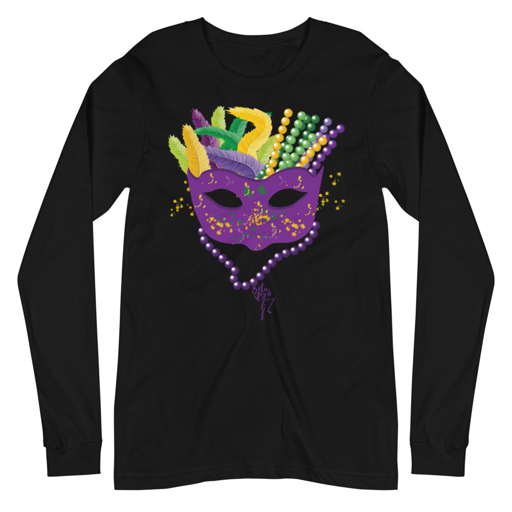 Mardi Gras Unisex Long Sleeve Tee