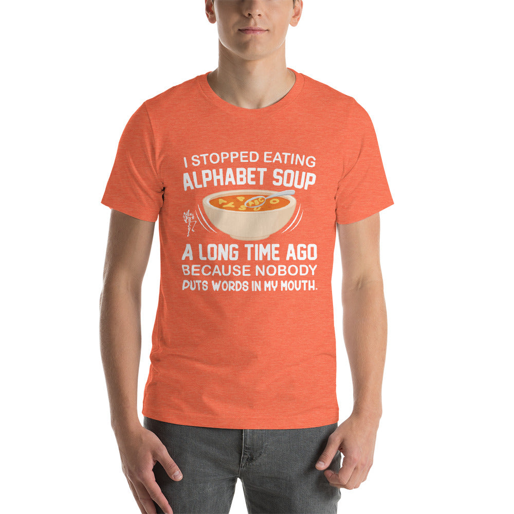 Alphabet Short-Sleeve T-Shirt