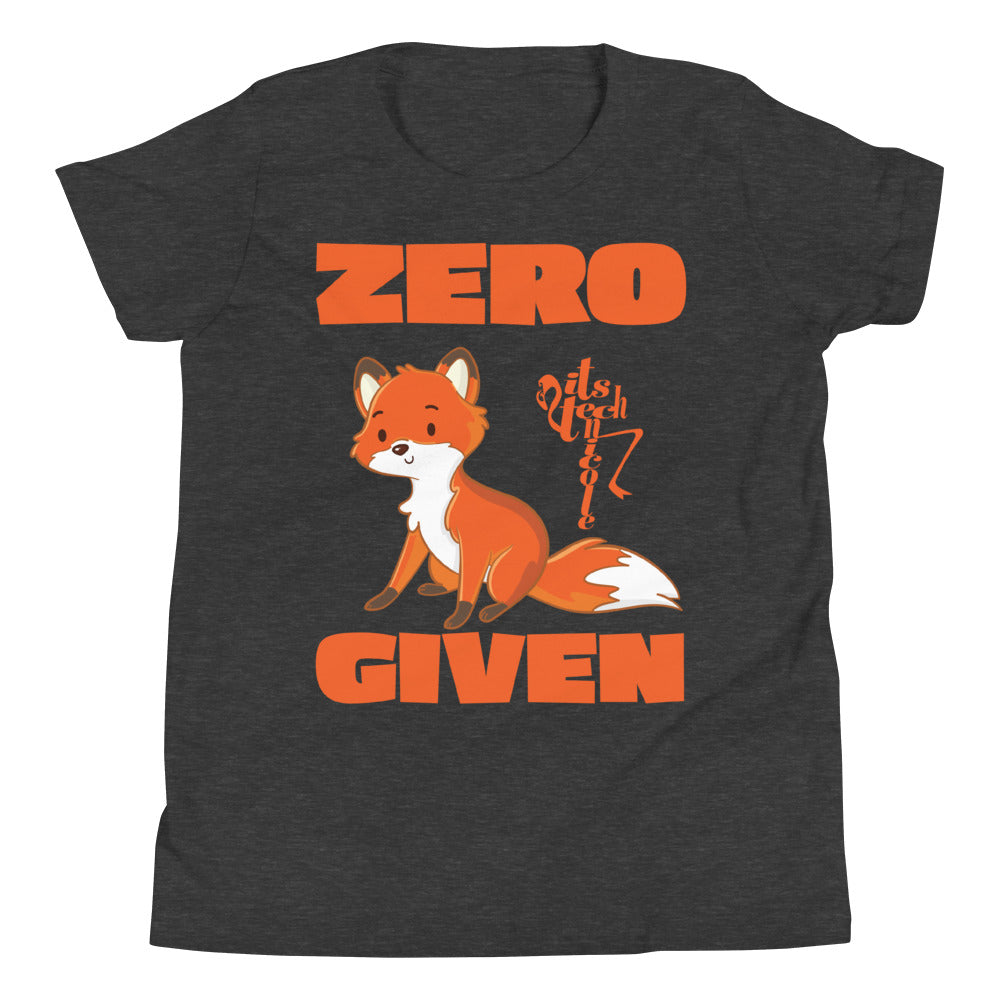 Zero Fox Given Youth Short Sleeve T-Shirt