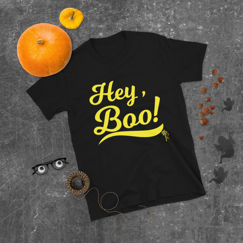 Hey Boo! Short-Sleeve Unisex T-Shirt