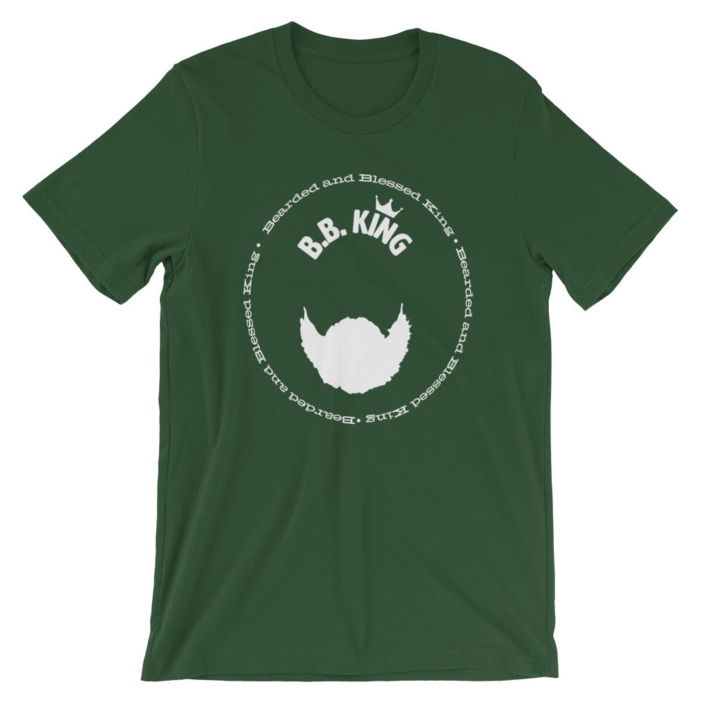 Blessed and Bearded King (B.B. King) Short-Sleeve T-Shirt