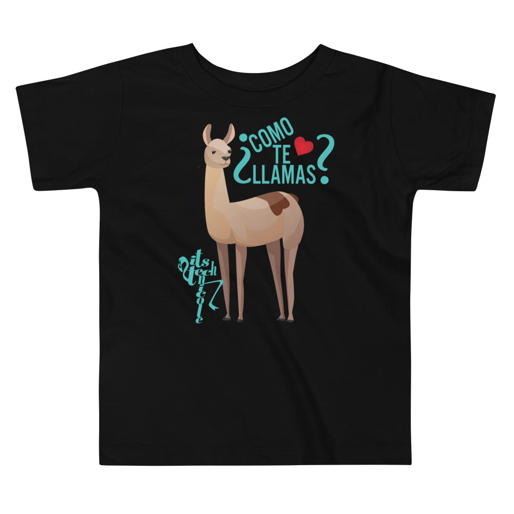 Como Te Llamas Toddler Short Sleeve Tee