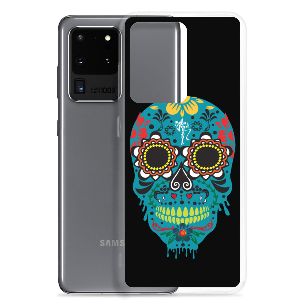 Dia de los Muertos Azul Samsung Case