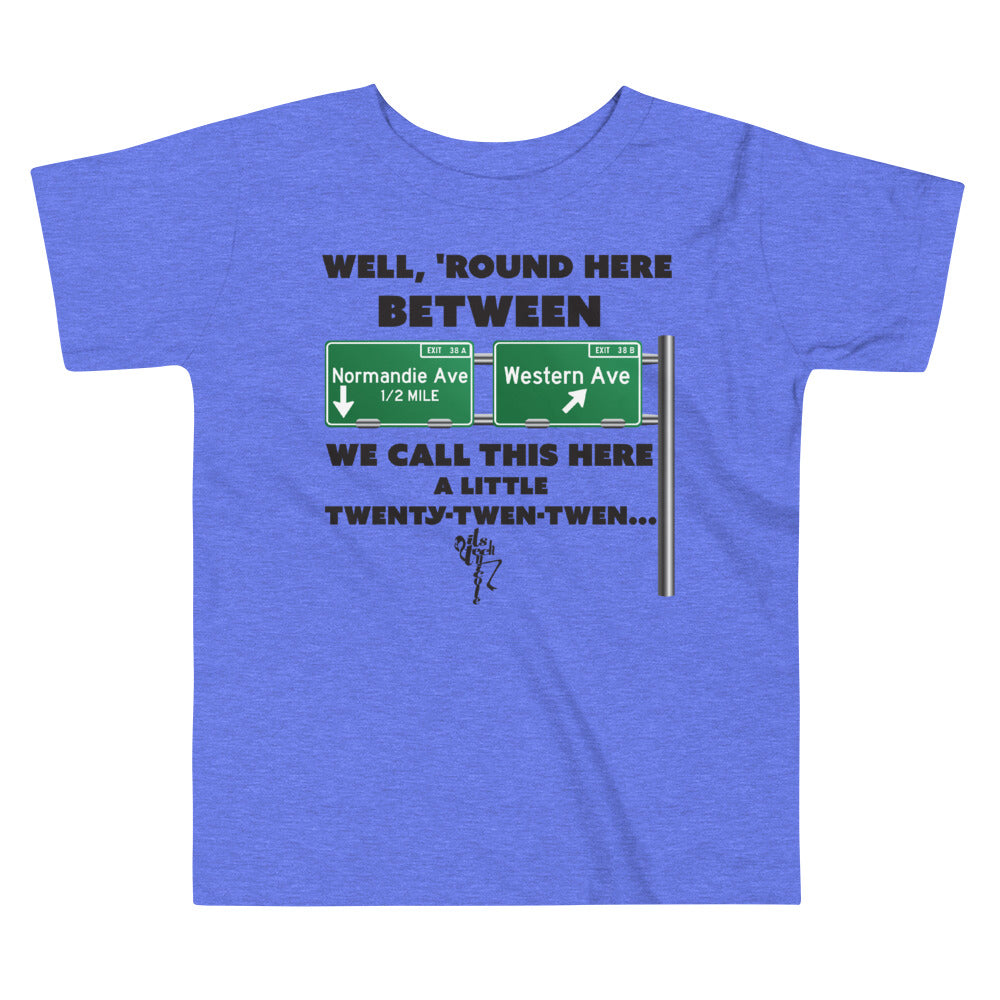 Normandie and Western Toddler Short Sleeve Tee