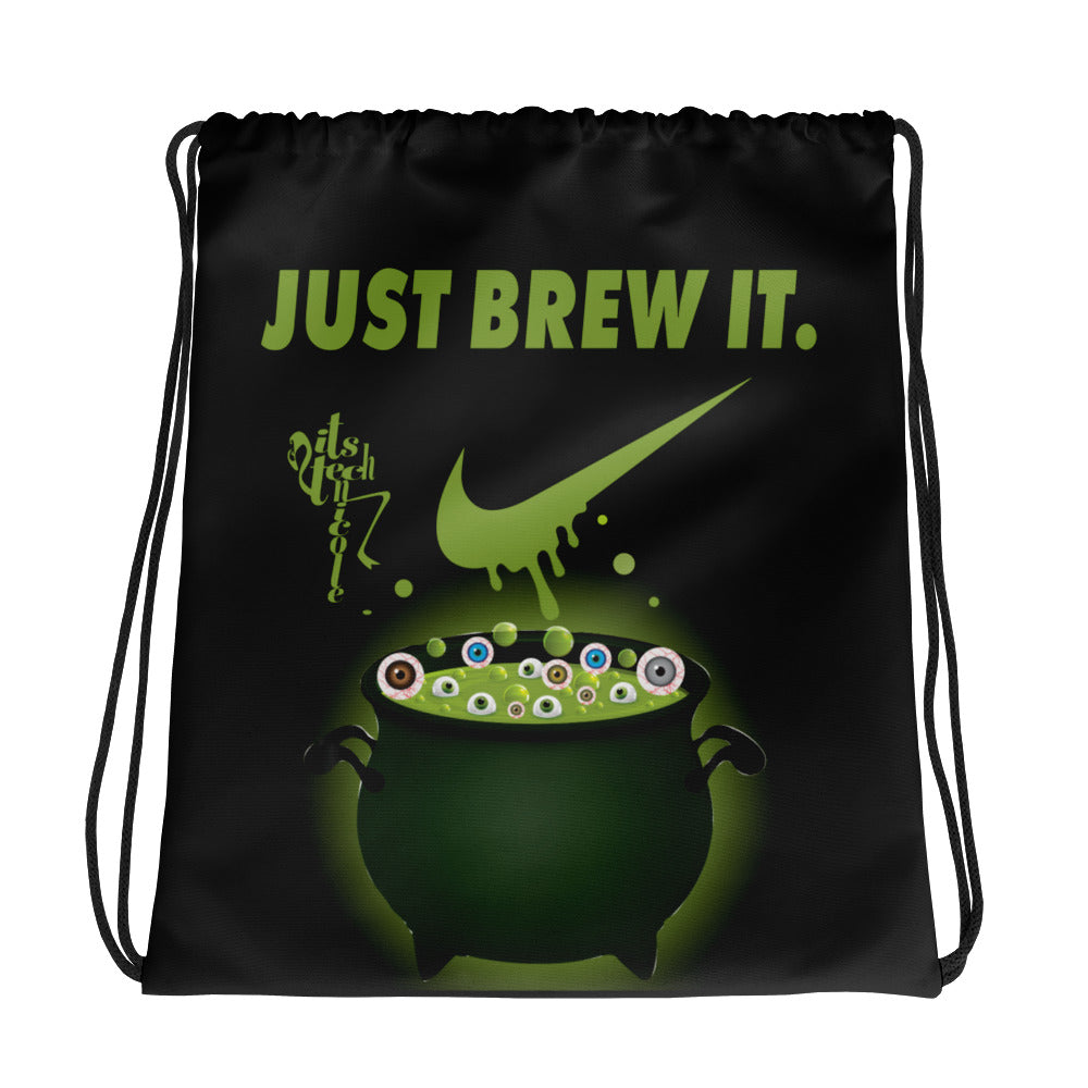 Just Brew It! Drawstring bag