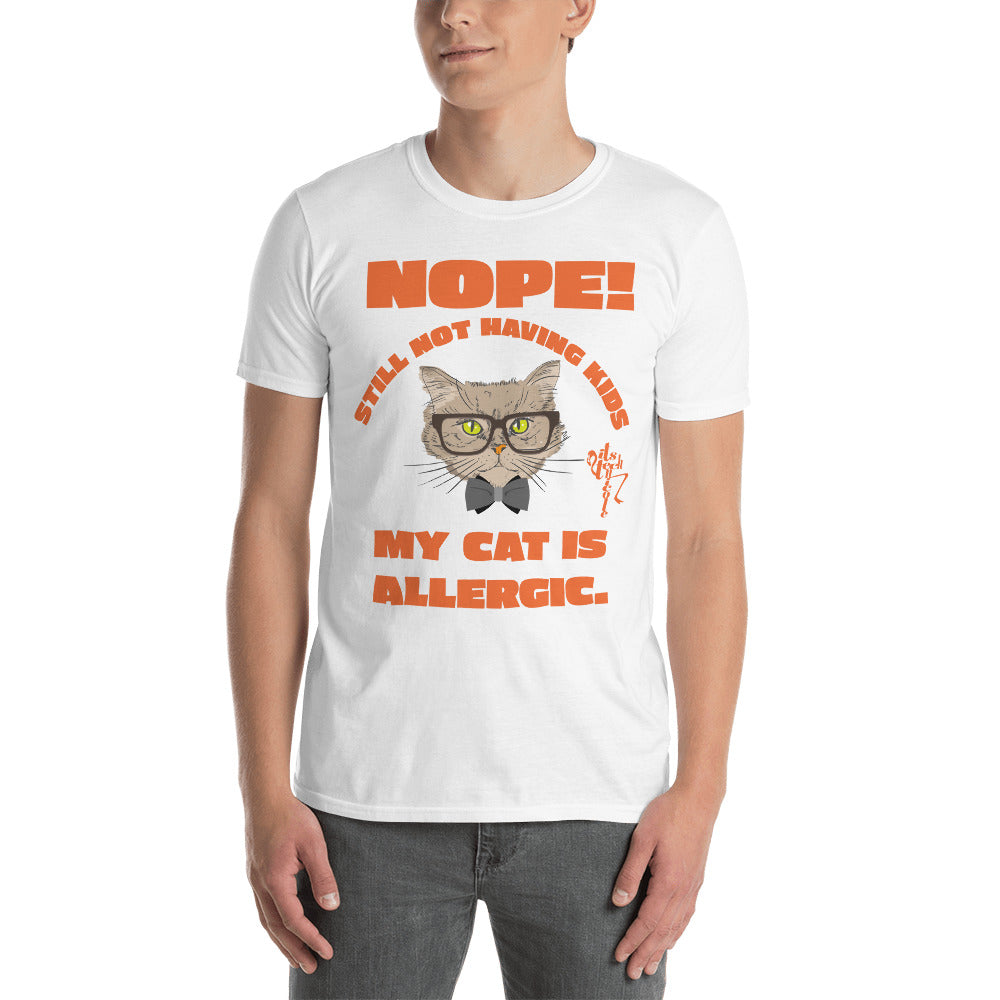 Allergic Cat Short-Sleeve T-Shirt