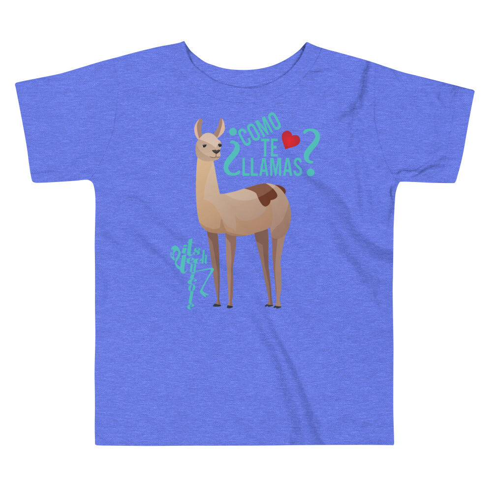 Como Te Llamas Toddler Short Sleeve Tee