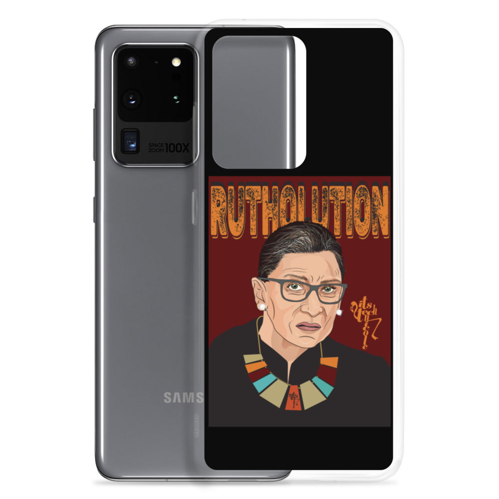 Ruth Bader Ginsburg Tribute Art Samsung Case