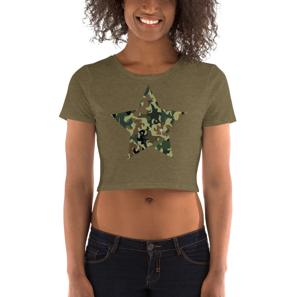 Camo Women’s Crop Tee