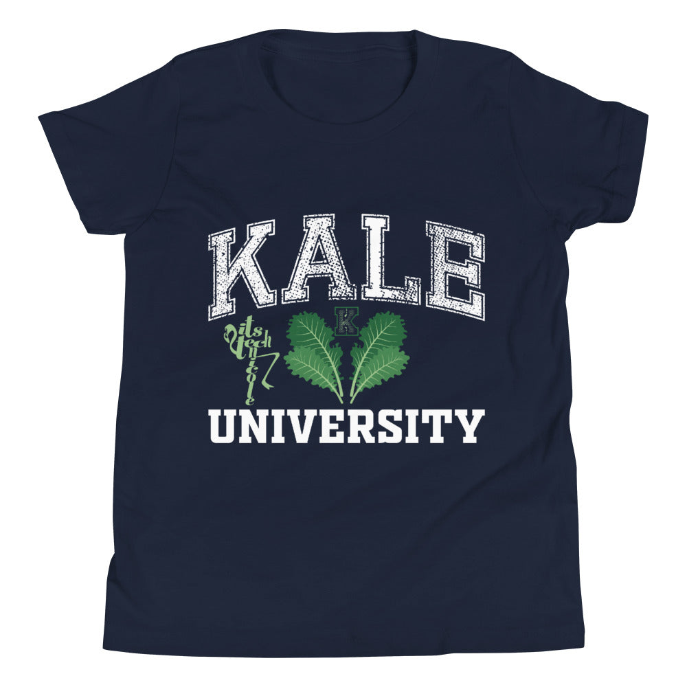 Kale University Youth Short Sleeve T-Shirt