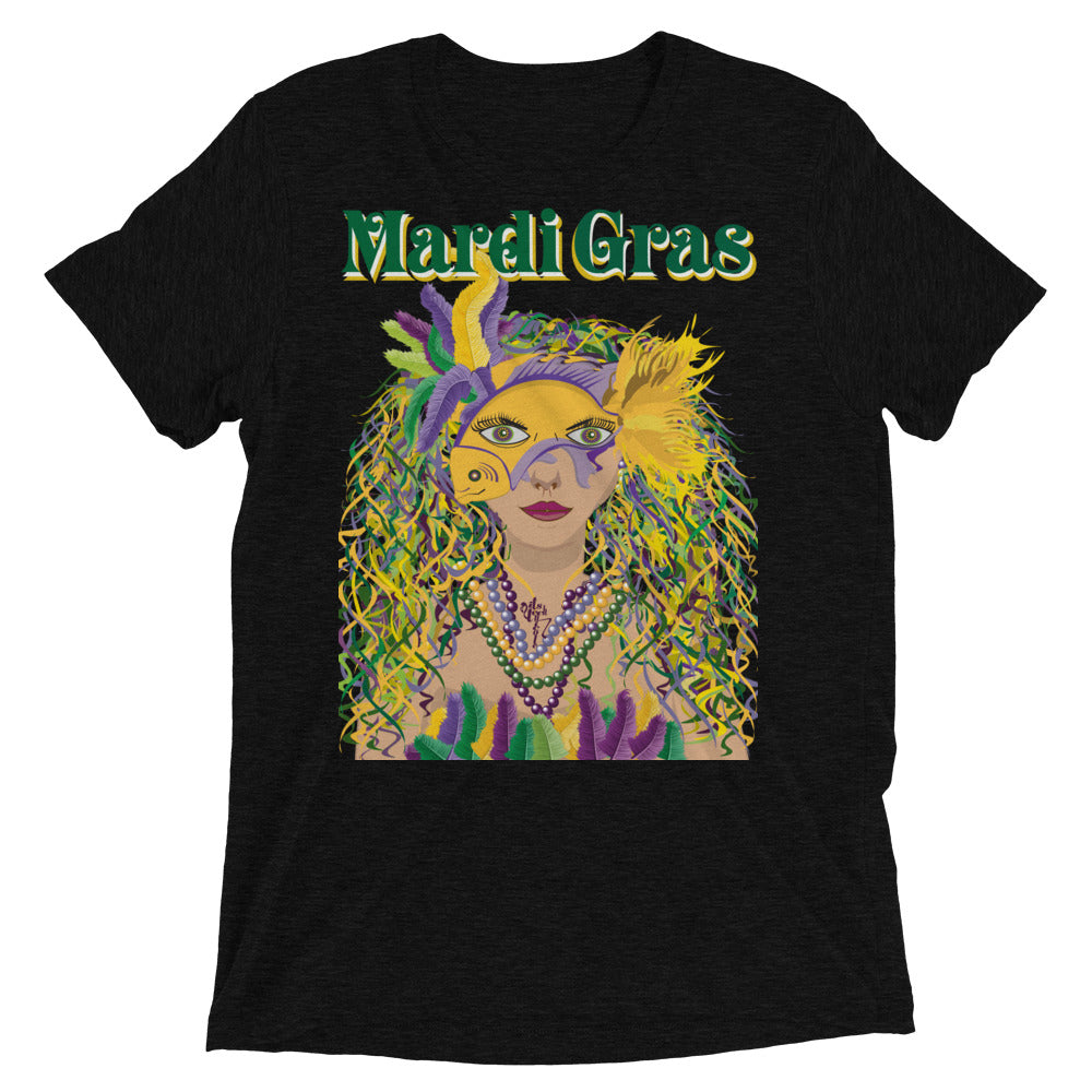 Mardi Gras Belle Short sleeve t-shirt