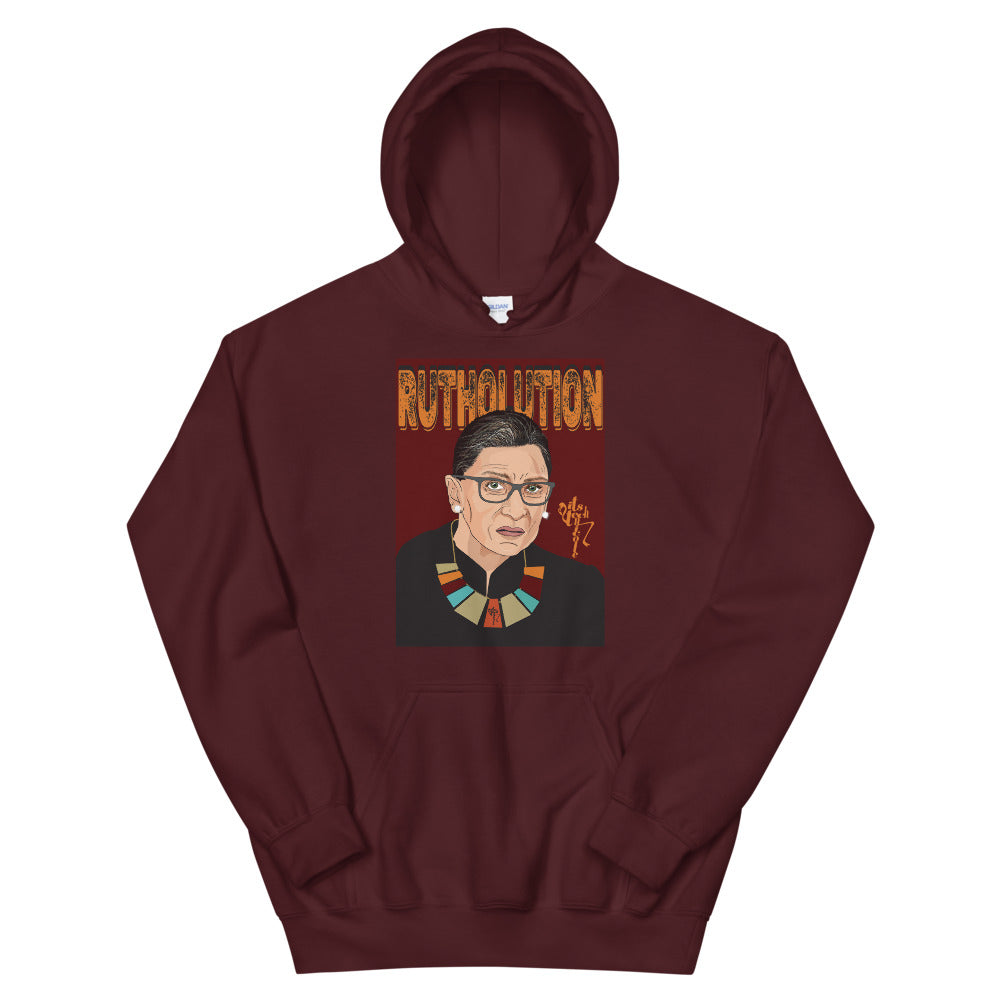 Ruth Bader Ginsburg Tribute Art Unisex Hoodie