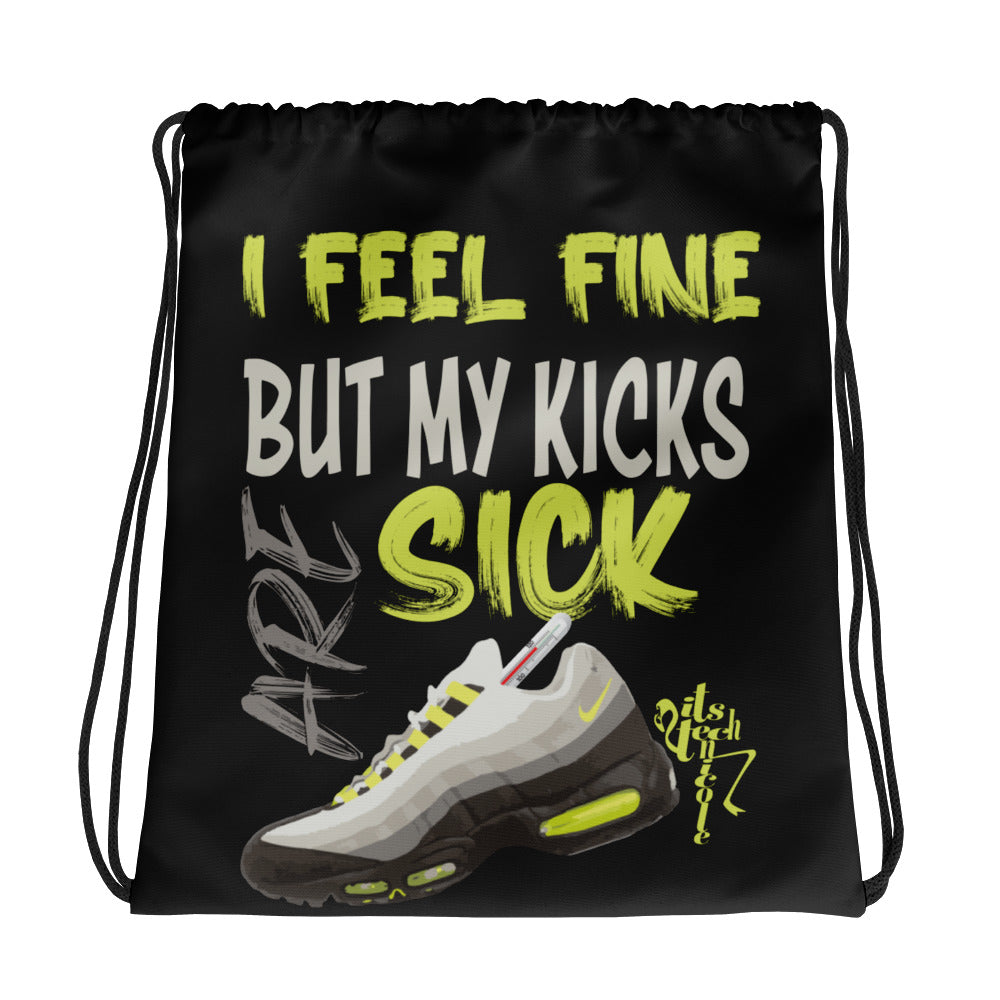 Sick Kicks Drawstring bag