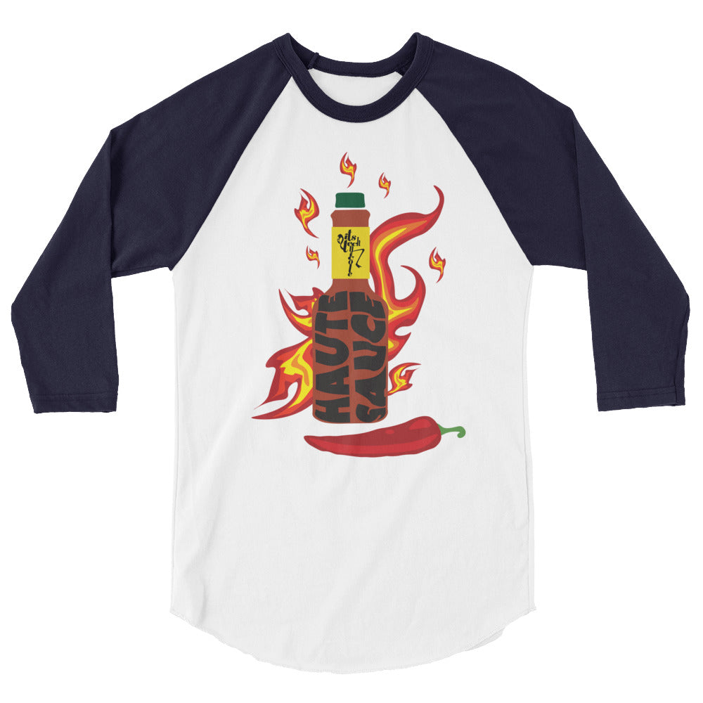 Haute Sauce 3/4 sleeve raglan shirt