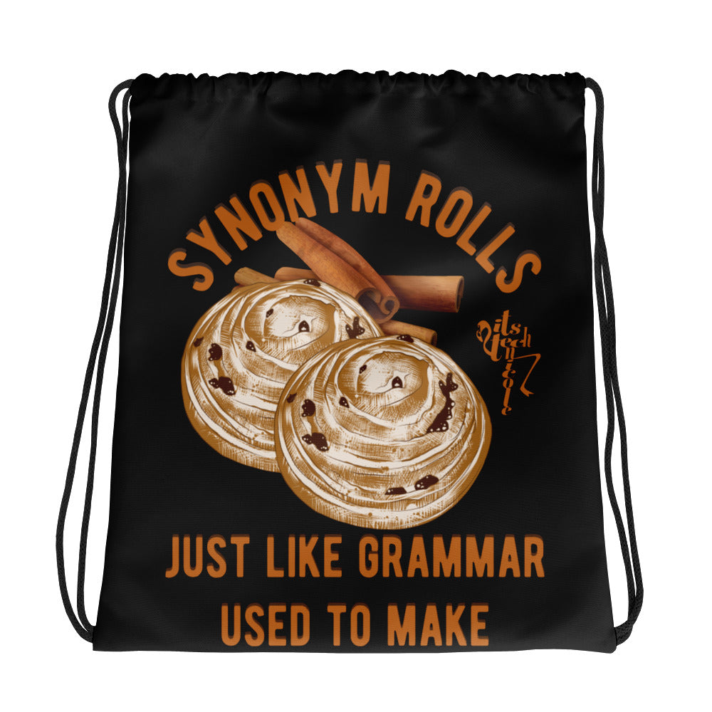 Synonym Rolls Drawstring bag
