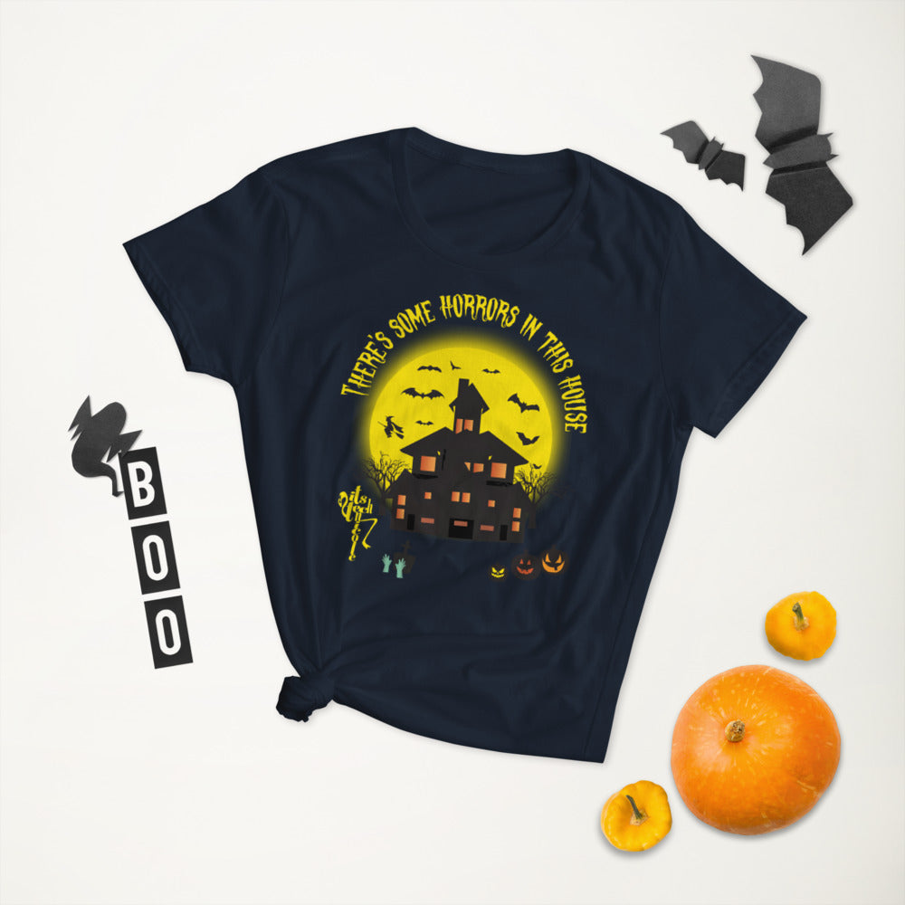 There's Some Horrors in this House....Women's short sleeve t-shirt