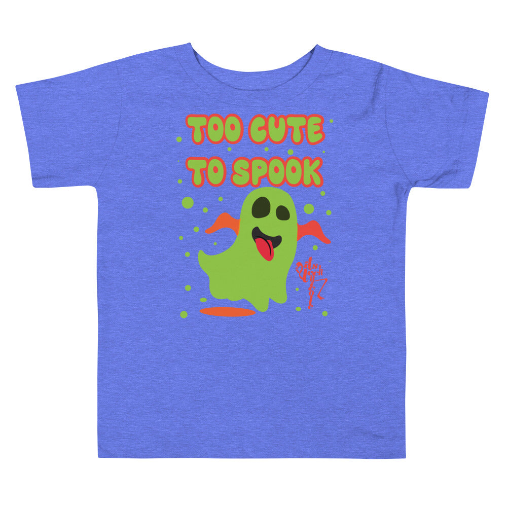 Too Cute To Spook Toddler Short Sleeve Tee