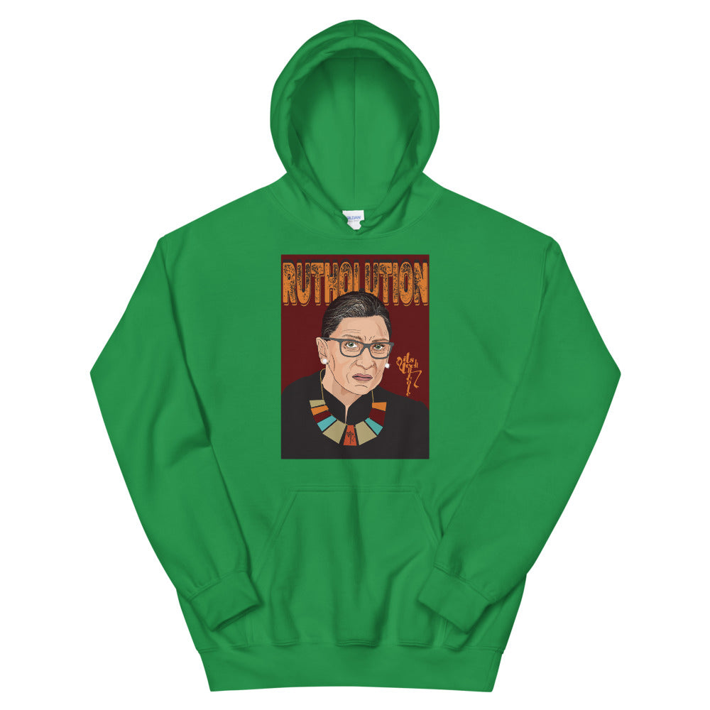 Ruth Bader Ginsburg Tribute Art Unisex Hoodie