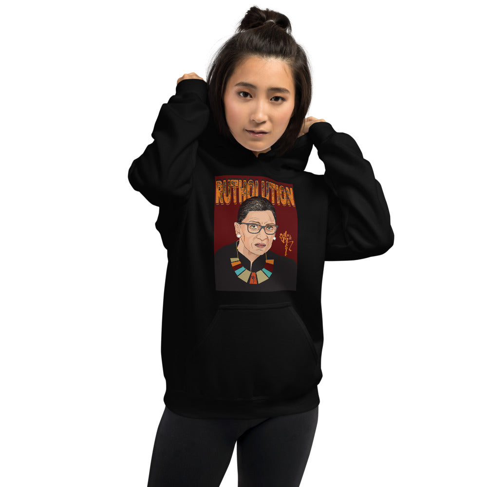 Ruth Bader Ginsburg Tribute Art Unisex Hoodie