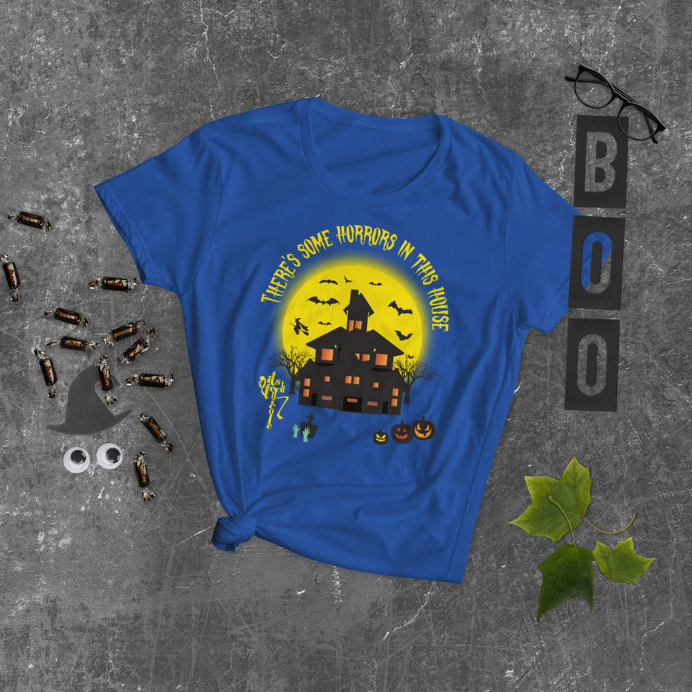There's Some Horrors in this House....Women's short sleeve t-shirt
