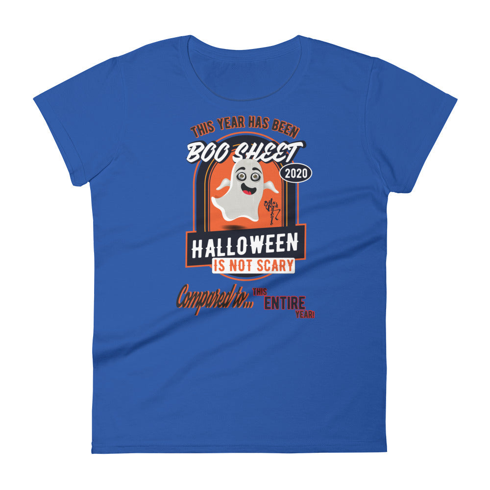 Boo Sheet Women's short sleeve t-shirt