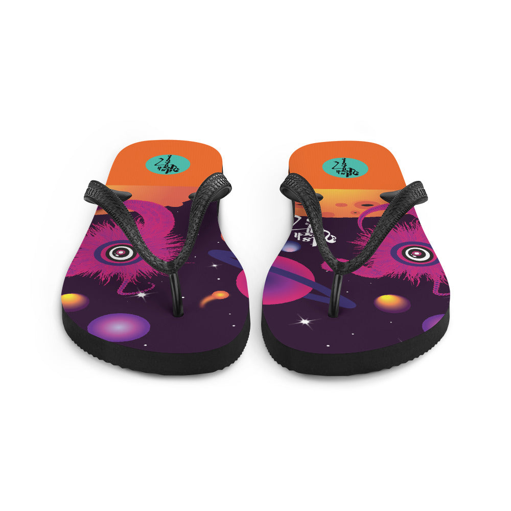 Technicole-ly In Space Flip-Flops