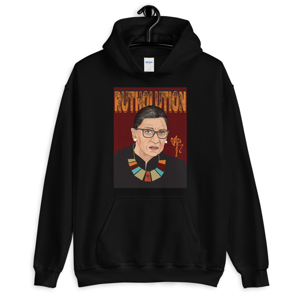 Ruth Bader Ginsburg Tribute Art Unisex Hoodie