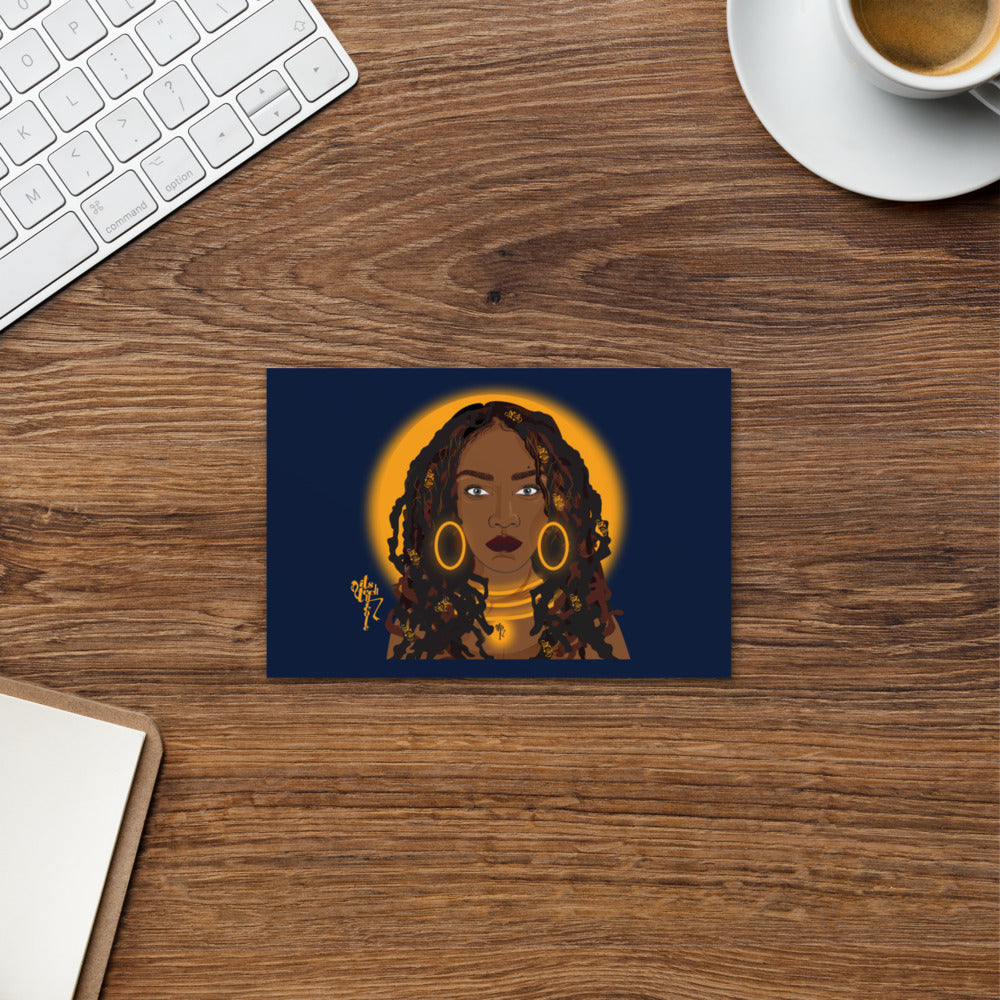 Loc'd Standard Postcard