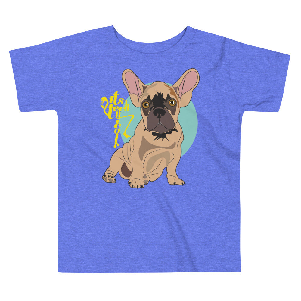 French Bulldog Toddler Short Sleeve Tee