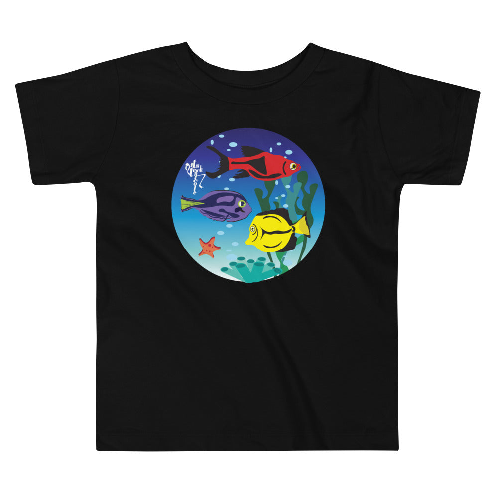 Aquarium Toddler Short Sleeve Tee