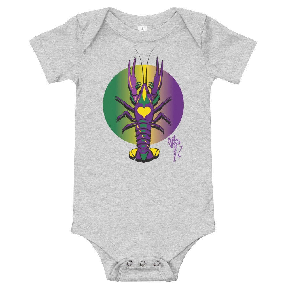 Mardi Gras Crawfish Onesie